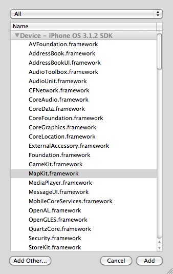 mapKit_Framework