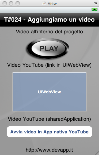 t024_IB T024 - Aggiungiamo video alle nostre applicazioni (Interfaccia Utente)