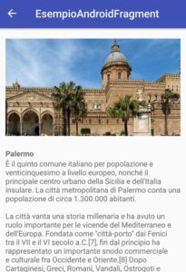 Android gestire l'interfaccia utente dell'Activity con i Fragment