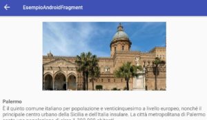 Android gestire l'interfaccia utente dell'Activity con i Fragment